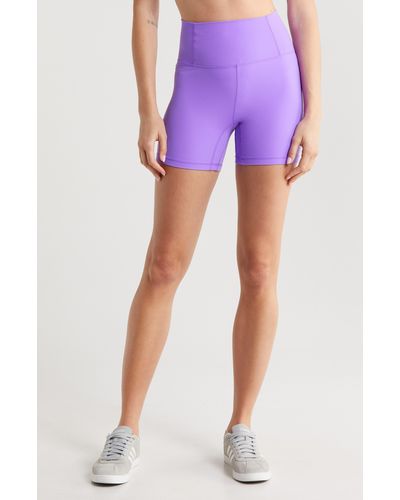 Fp Movement Never Better Bike Shorts - Purple