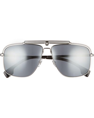 Versace 61mm Pilot Sunglasses - Multicolor