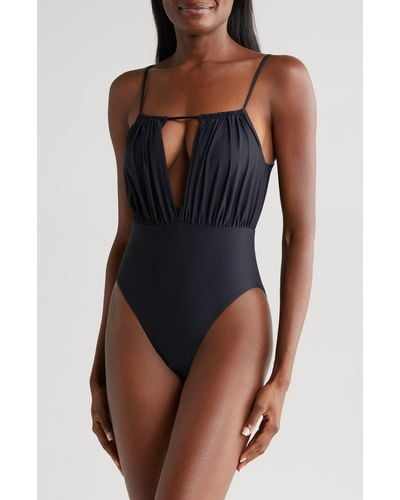 Maaji Midnight Ash Aubrey Reversible One-piece Swimsuit - Black