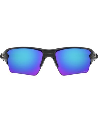 Oakley Flak 2.0 Xl 59mm Polarized Sport Wrap Sunglasses - Blue