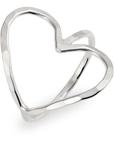 Nashelle Complete Heart Ring - Blue