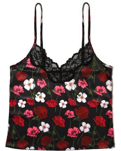 Hanky Panky Luxe Satin Camisole - Red