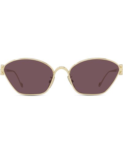 Loewe 57mm Cat Eye Sunglasses - Purple