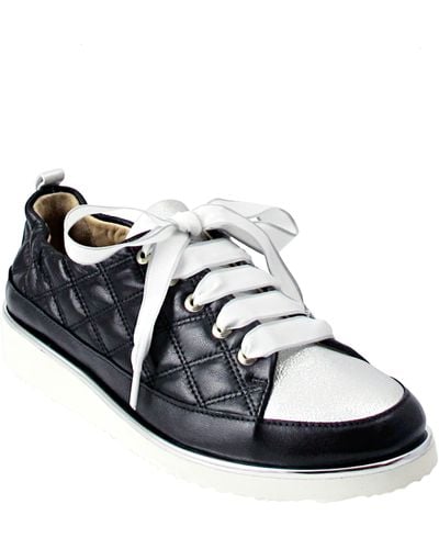 Ron White Novella Quilted Sneaker - White