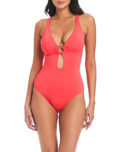 Rod Beattie Ring Me Up One-piece Swimsuit - Red
