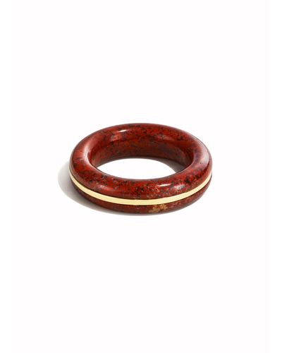 BY PARIAH Essential Stack Ring - Red