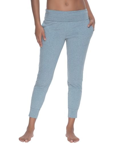 Felina Oversize Stretch Organic Cotton sweatpants - Blue