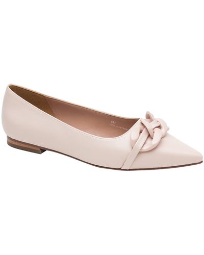 Linea Paolo Nora Pointed Toe Flat - Pink