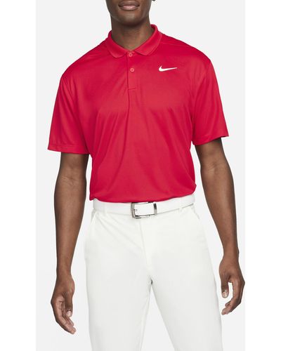 Nike Nike Dri-fit Victory Golf Polo - Red
