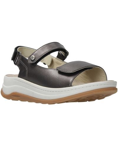Wolky Adura Slingback Platform Sandal - White