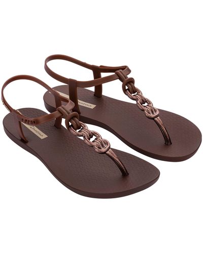 Ipanema Connect T-strap Sandal - Brown