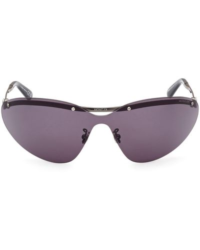 Moncler Carrion Shield Sunglasses - Purple