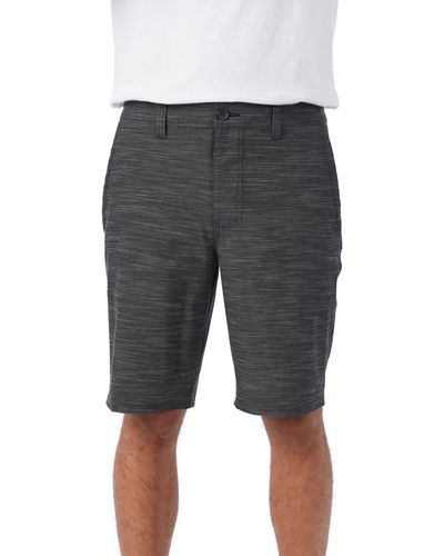 O'neill Sportswear Reserve Slub Hybrid Shorts - Gray