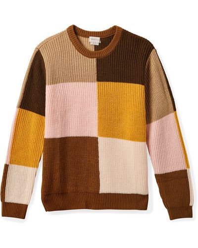 Brixton Savannah Colorblock Crewneck Sweater - Multicolor