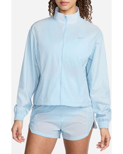 Nike Running Division Reflective Water Repellent Jacket - Blue