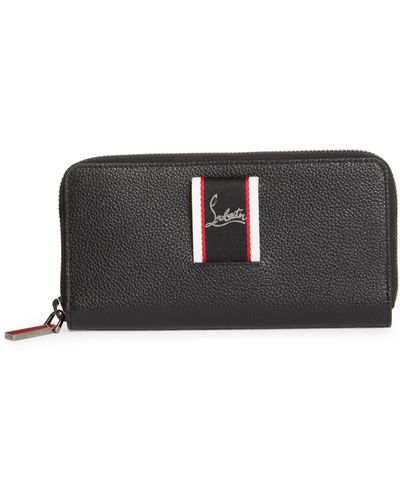 Christian Louboutin Panettone Logo Grained Leather Wallet - Multicolor