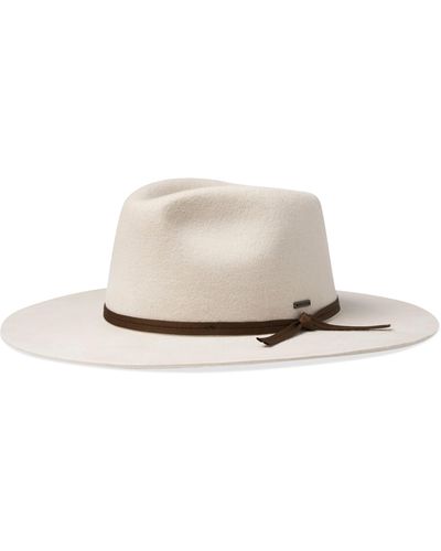 Brixton Cohen Cowboy Hat - White