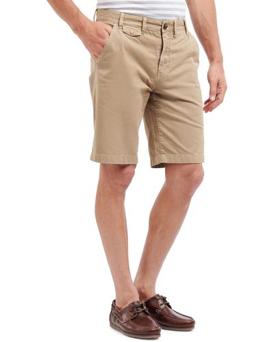 Barbour Neuston Regular Fit Chino Shorts - Natural