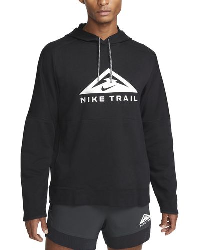 Nike Dri-fit Trail Running Hoodie - Black
