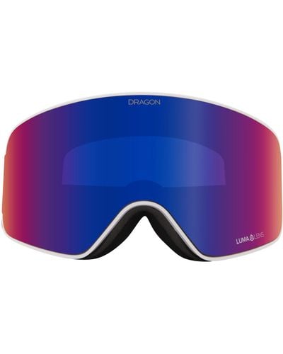 Dragon Nfx Mag Otg 61mm Snow goggles With Bonus Lens - Blue