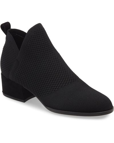 Eileen Fisher Clever Knit Bootie - Black