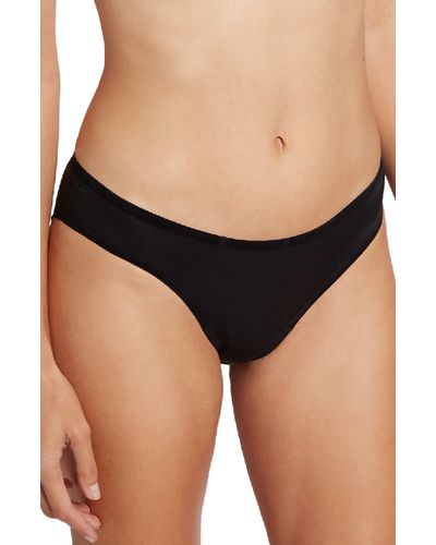 Wolford Sheer Touch Tanga - Black
