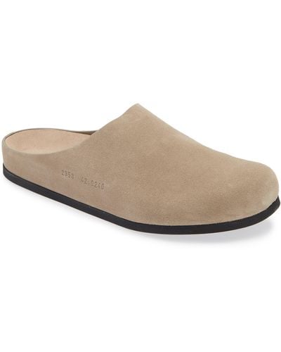 Common Projects Suede Clog - Gray