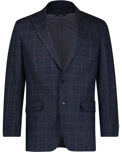 Brooks Brothers Regent Fit Wool Blend Sport Coat - Blue