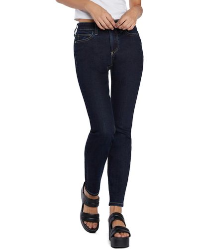 HINT OF BLU Mid Rise Skinny Jeans - Blue