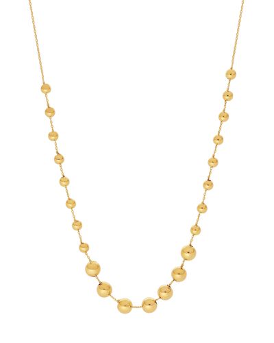 Bony Levy Mykonos 14k Gold Chunky Bead Chain Necklace - Metallic