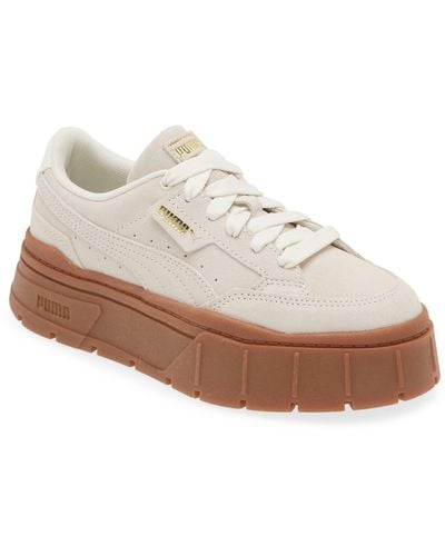 PUMA Mayze Platform Sneaker - White