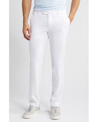 Peter Millar Crown Crafted Surge Performance Pants - White