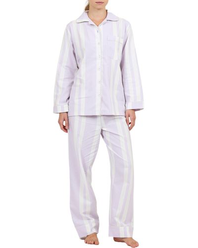 Papinelle Stripe Cotton Pajamas - Multicolor