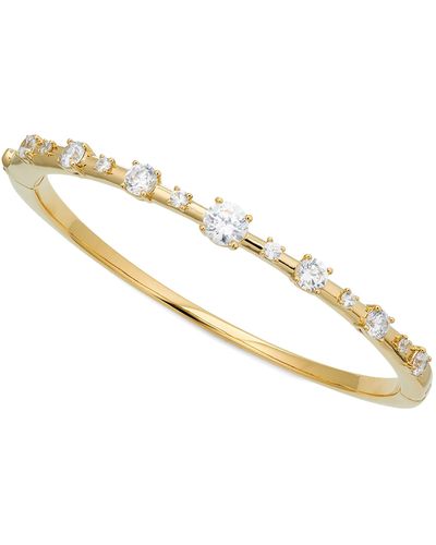 Nadri Evelyn Cubic Zirconia Bangle - Metallic