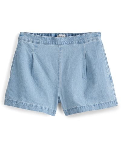 Madewell Clean Denim Pull-on Shorts - Blue