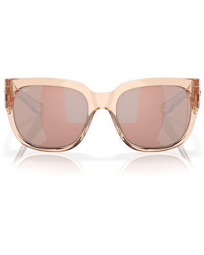 Costa Del Mar Waterwoman 55mm Polarized Pillow Sunglasses - Pink