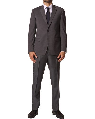 JB Britches Sartorial Classic Fit Suit - Black