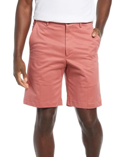 Vintage 1946 Classic Flat Front Chino Shorts - Pink