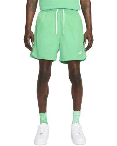 Nike Woven Lined Flow Shorts - Green