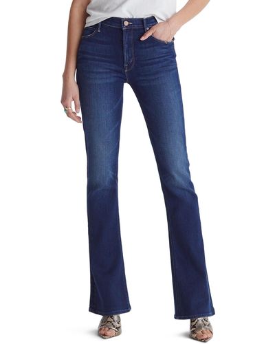 Mother The Runaway Bootcut Jeans - Blue
