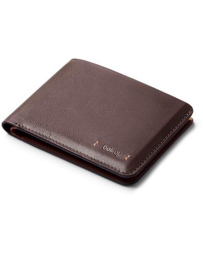 Bellroy Hide & Seek Lo Premium Leather Bifold Wallet - Brown