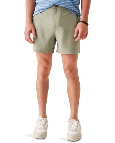 Faherty Belt Loop All Day 5-inch Shorts - Green