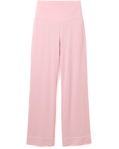 Petite Plume Luxe Pima Cotton Maternity Pants - Pink
