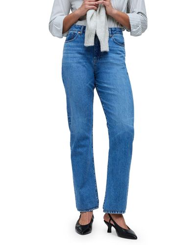 Madewell '90s Straight Jeans - Blue