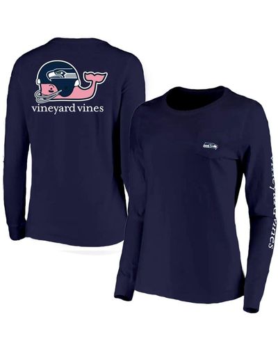 Shop Seattle Seahawks Sankaty Quarter-Zip at vineyard vines