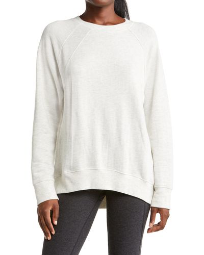 Zella Drew Crewneck Sweatshirt - White