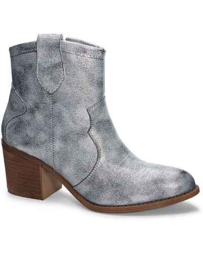 Dirty Laundry Unite Western Bootie - Gray