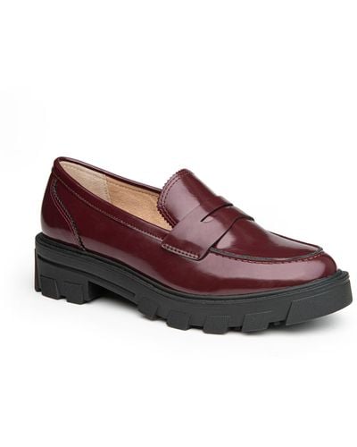 Me Too Laine Penny Loafer - Red