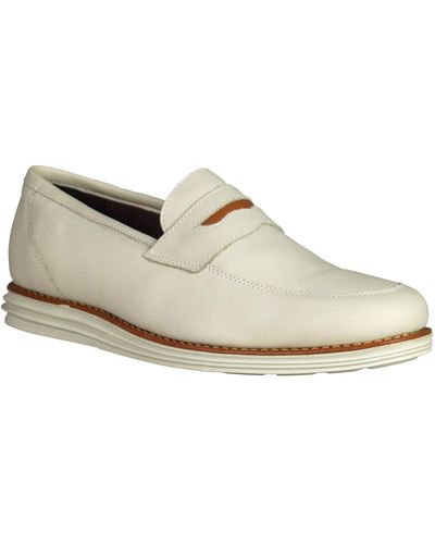 Sandro Moscoloni Natal Penny Loafer - White