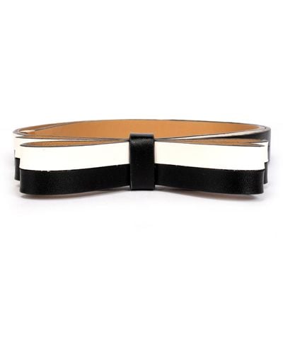 Kate Spade Two-tone Bow Belt - Multicolor